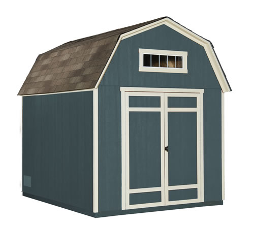 Exclusive Clearance Classic Barn 8x10 Wood Shed Kit w/ Floor!