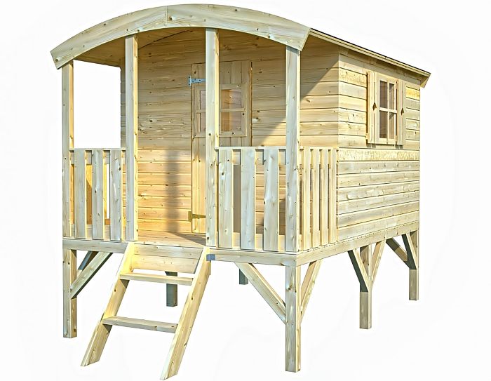 Palmako 6x7 Huck Wood Playhouse Kit Palmako 6x7 Huck Wood Playhouse Kit