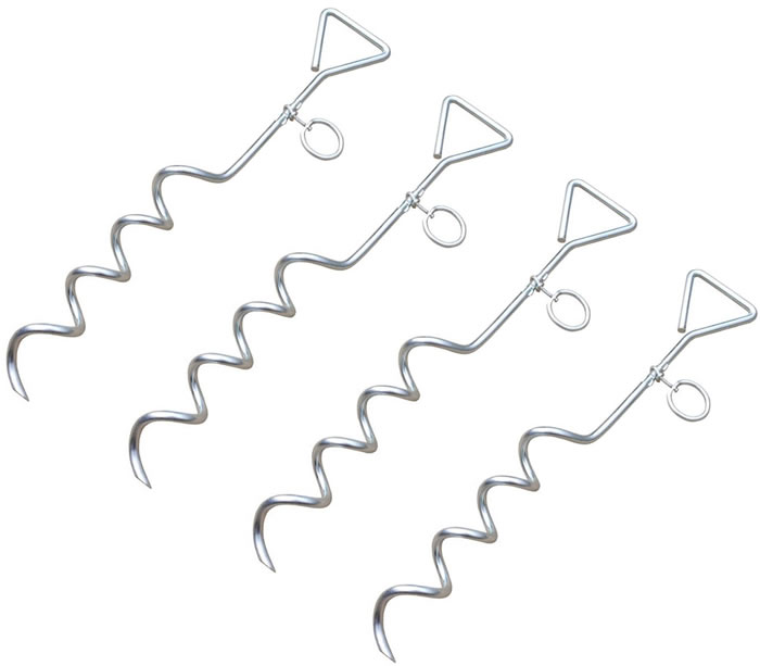 DuraMax Storage Shed Corkscrew Anchor Kit DuraMax Storage Shed Corkscrew Anchor Kit