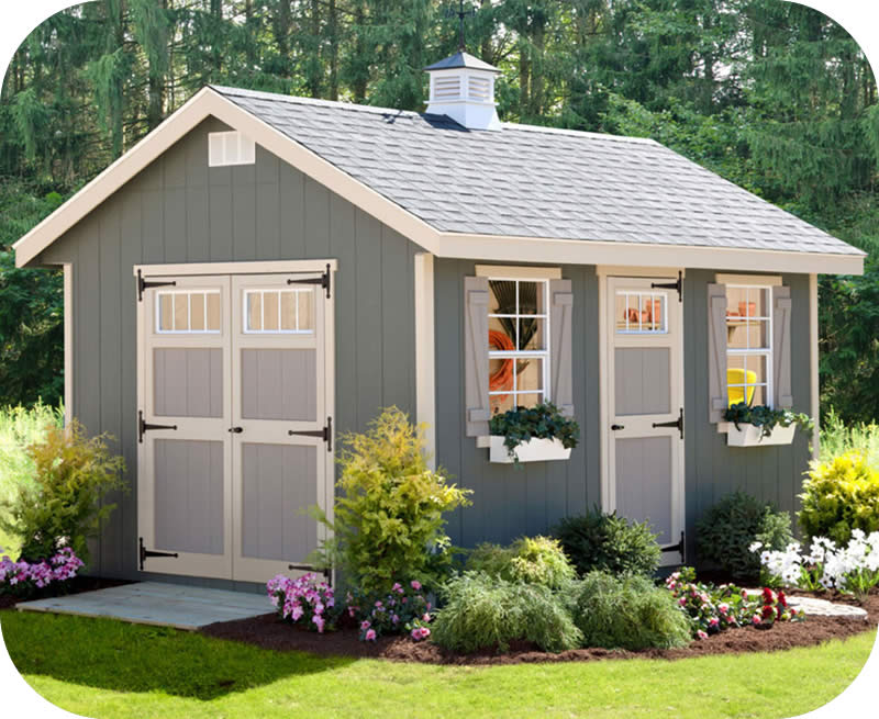 EZ-Fit Riverside 8x12 Wood Storage Shed Kit EZ-Fit Riverside 8x12 Wood Storage Shed Kit