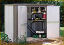 Ezee Locker 8'x3' Arrow Storage Shed