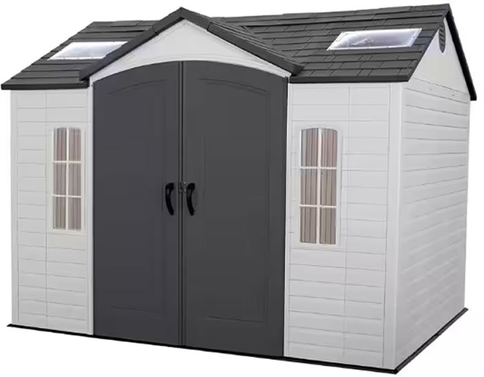 Lifetime 10x8 Garden Storage Shed Kit w/ Floor Lifetime 10x8 Garden Storage Shed Kit w/ Floor