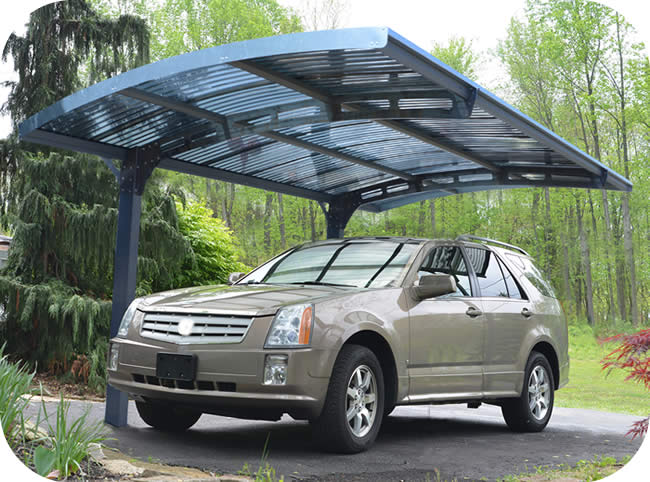 Palram 10x16 Arizona Wave 5000 Metal Carport Kit Palram 10x16 Arizona Wave 5000 Metal Carport Kit