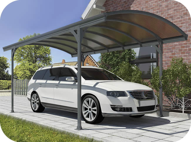 Palram 16x9.5 Vitoria 5000 Metal Carport Kit Palram 16x9.5 Vitoria 5000 Metal Carport Kit