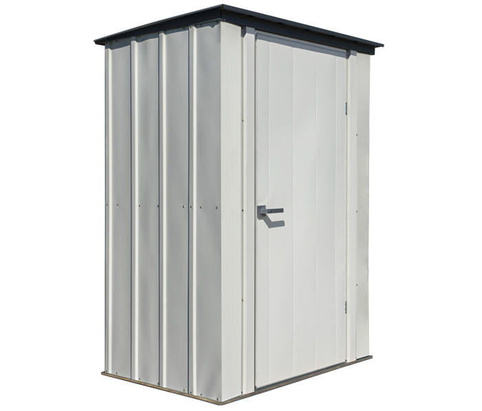 Arrow 4x3 Spacemaker Patio Shed Kit - Gray Arrow 4x3 Spacemaker Patio Shed Kit - Gray