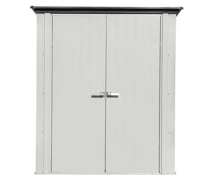 Arrow 5x3 Spacemaker Patio Shed Kit - Gray Arrow 5x3 Spacemaker Patio Shed Kit - Gray