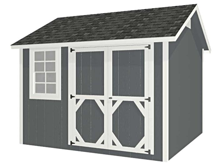 EZ-Fit Craftsman 10x10 Wood Storage Shed Kit EZ-Fit Craftsman 10x10 Wood Storage Shed Kit