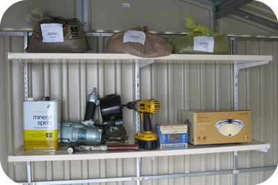 DuraMax Storage Sheds 12x50 Inch Shelf Kit DuraMax Storage Sheds 12x50 Inch Shelf Kit