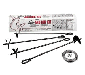 Arrow Storage Sheds Earth Anchor Kit AK4