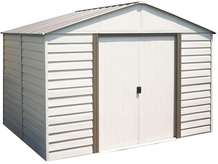 woodville 10x12 wood outdoor storage shed kit