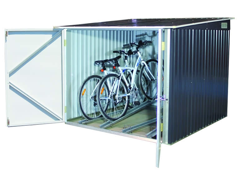 bicycle storage shed