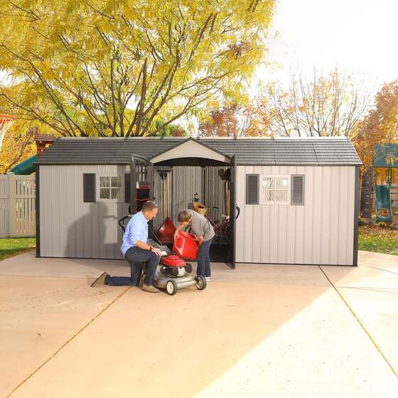 Lifetime 20x8 New Style Storage Shed Kit w/ Floor 60127