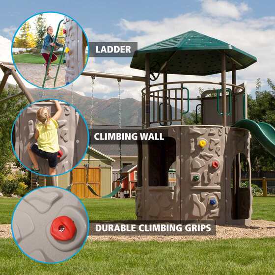 Lifetime Shipwell Adventure Tower Swing Set 290633