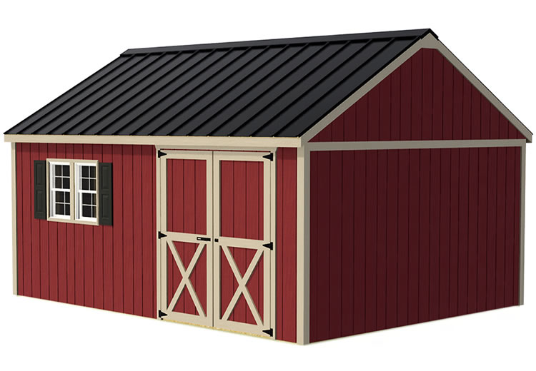 Best Barns Sheds - Wood Storage Barn Kits