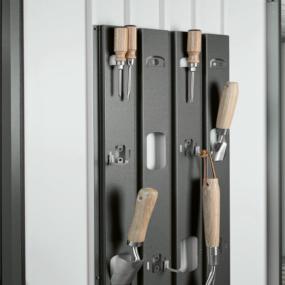 Biohort Equipment 150 Storage Locker - Door Hooks Detail!