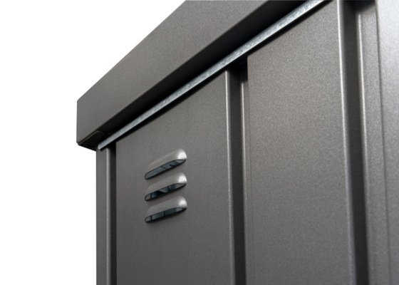 Biohort 7.5x 2.7x6 Equipment Storage Locker 230 - Dark Gray