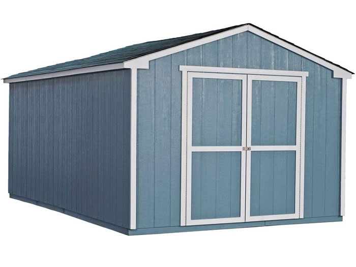 wood sheds - sheds - the home depot