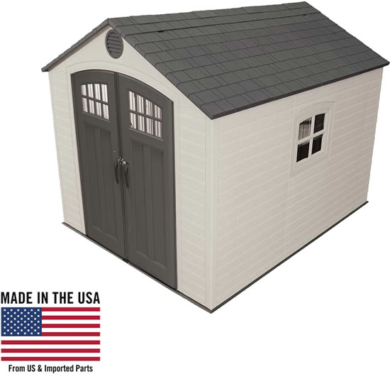 Lifetime 8x10 Shed 60241 Made In USA