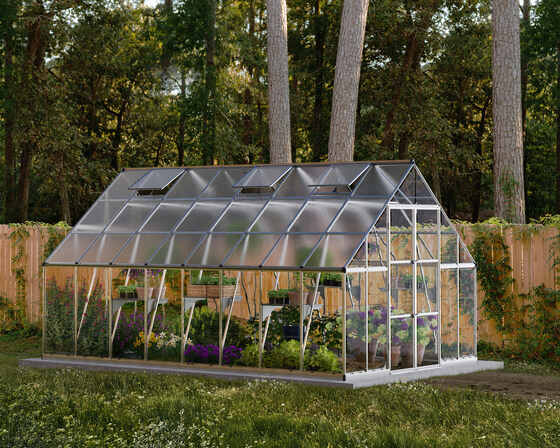 Palram - Canopia Balance 10x16 Greenhouse Kit - Green 