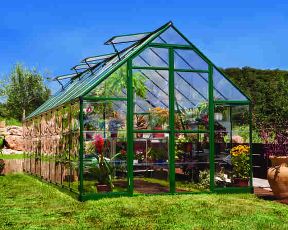 Palram - Canopia Balance 8x20 Greenhouse Kit - Green 
