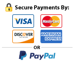 All Major Credit Cards Accepted OR Paypal - No Paypal Account Needed! - $100,000 Identity Protection Included!