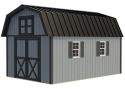 Woodville 10x16 Wood Storage Shed Kit - ALL Pre-Cut