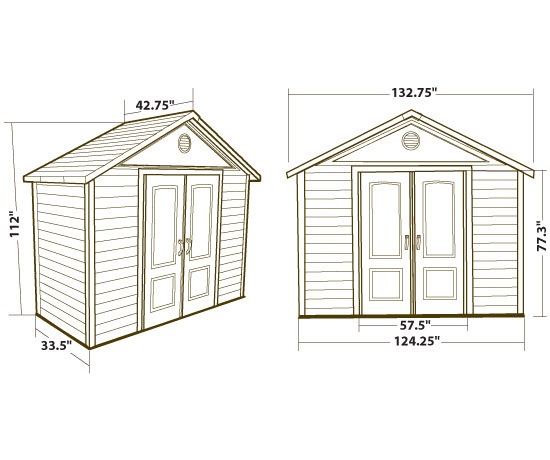 do sheds have a height limit in chestnuthill township, pa